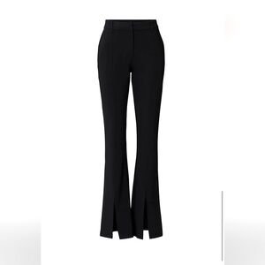 Parker Black Crepe Bootcut Pants